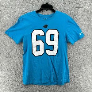 The‎ Nike Tee Carolina Panthers #69 Allen Jersey T-Shirt Men's Sz Large